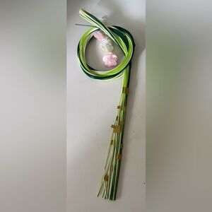 Japanese Mizuhiki Decorative Cord with Flowers “Congratulations” Theme